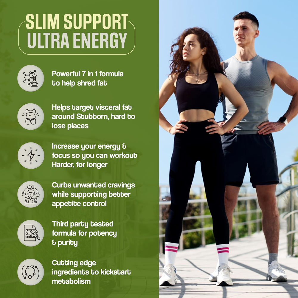 Lifestyle shot with Crave Less Ultra implying daily energy for activities.