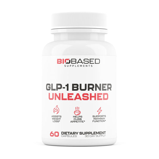 Nutrimend IQ GLP-1 Burner bottle with premium packaging supports daily energy