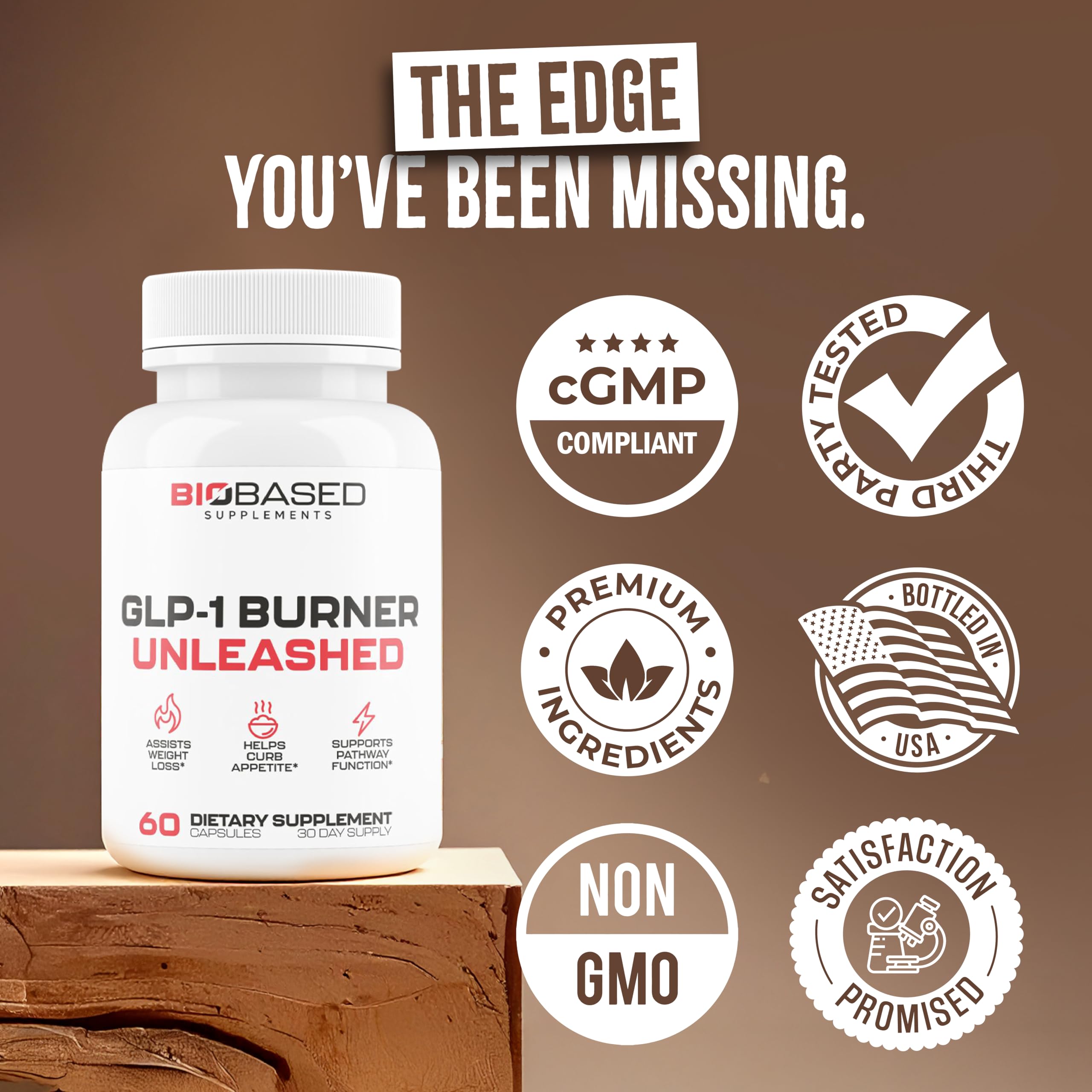 Nutrimend IQ GLP-1 Burner lifestyle scene suggests balanced energy and appetite management