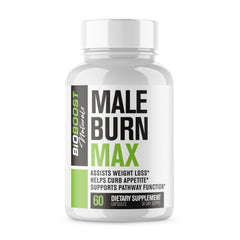 Nutrimend IQ Male Burn Max pack shot showing full product for fat loss support