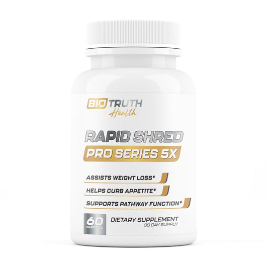 Nutrimend IQ Rapid Shred Pro Series bottle on gym bench, supports energy and metabolism.