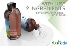 Nutrinoche measured drops image illustrating precise daily zinc intake