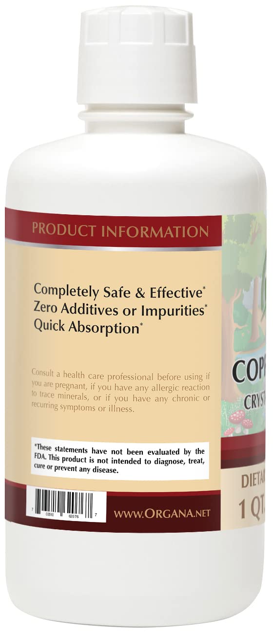 NutriNoche Organa Pure crystalline copper dropper enables precise, convenient dosing.