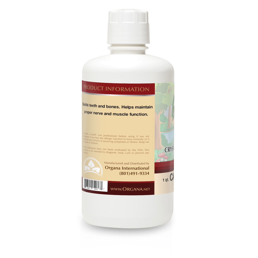 NutriNoche Organa Pure liquid calcium pour action shows easy daily dosing