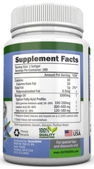 NutriONN Borage Oil softgels close-up for convenient omega-6 intake.