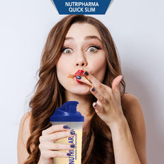 NUTRIPHARMA Quick Slim dietary support fits into balanced plans.