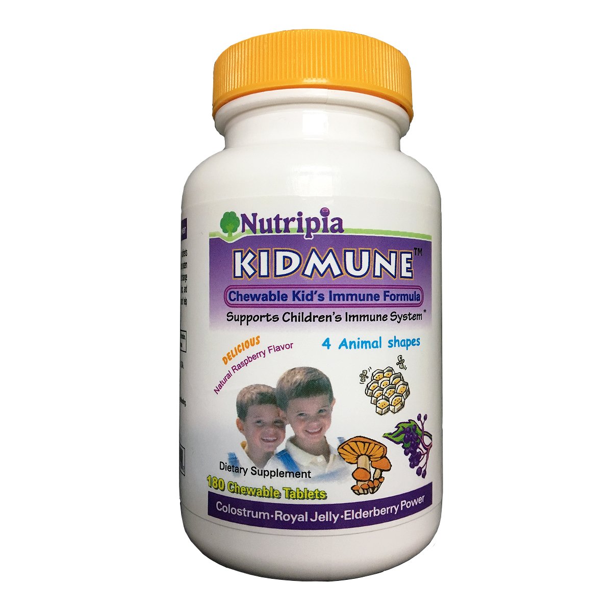 Nutripia Kidmune animal-shaped tabs for kids promote easy daily immune support