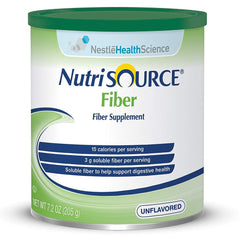Nutrisource Fiber unflavored can front, neutral blend for easy mixing.