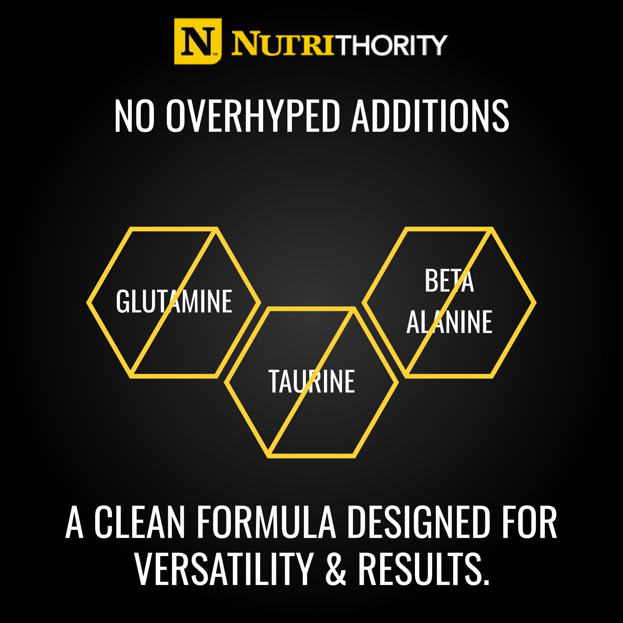 Nutrithority BCAA Powder mixed in water glass for quick hydration