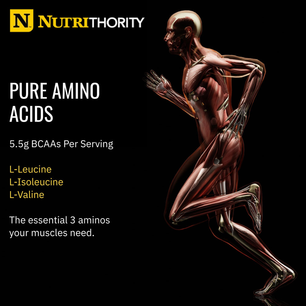 Nutrithority Isothority prepared whey shake in a glass showing creamy texture