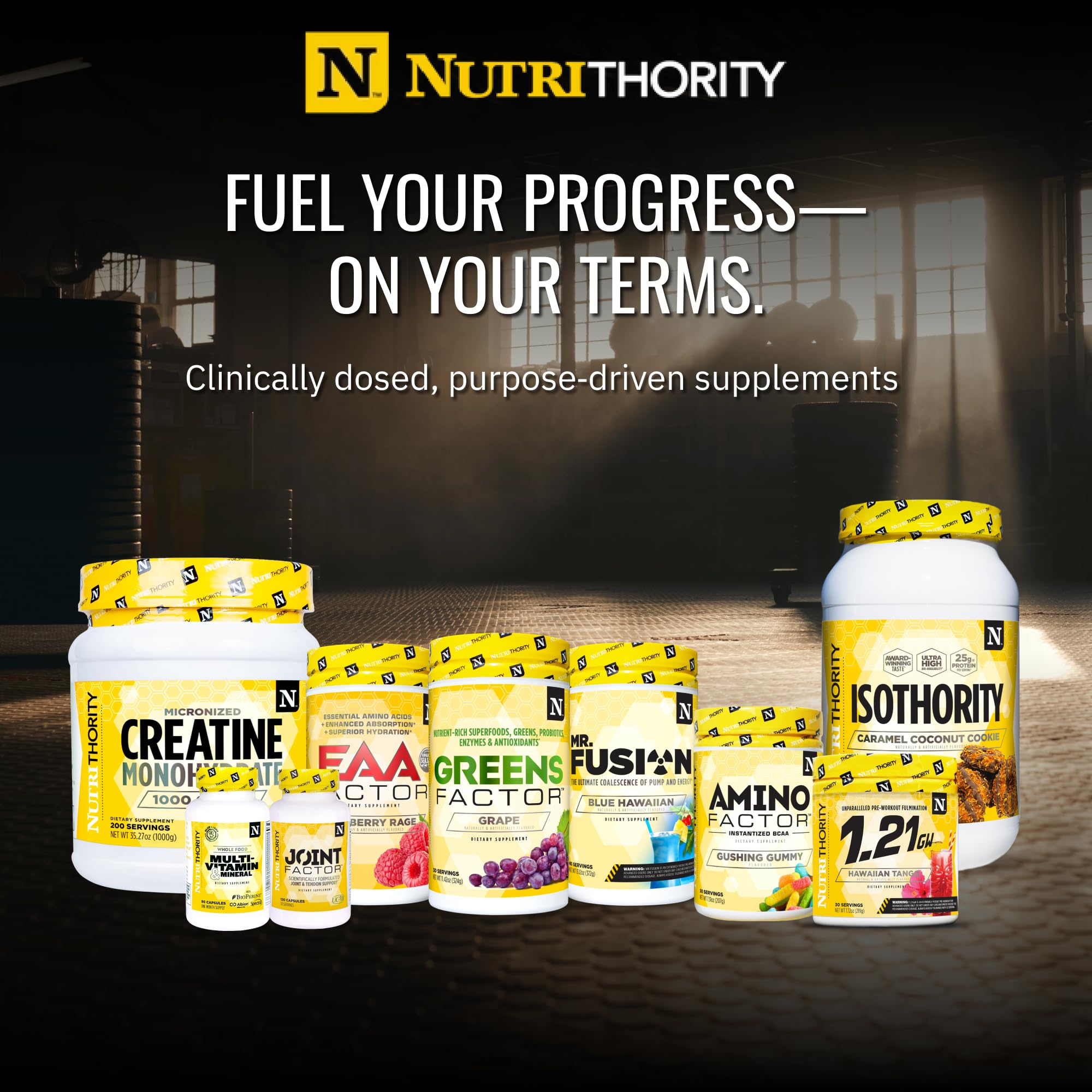 Nutrithority Isothority whey daily-use setup for easy routine