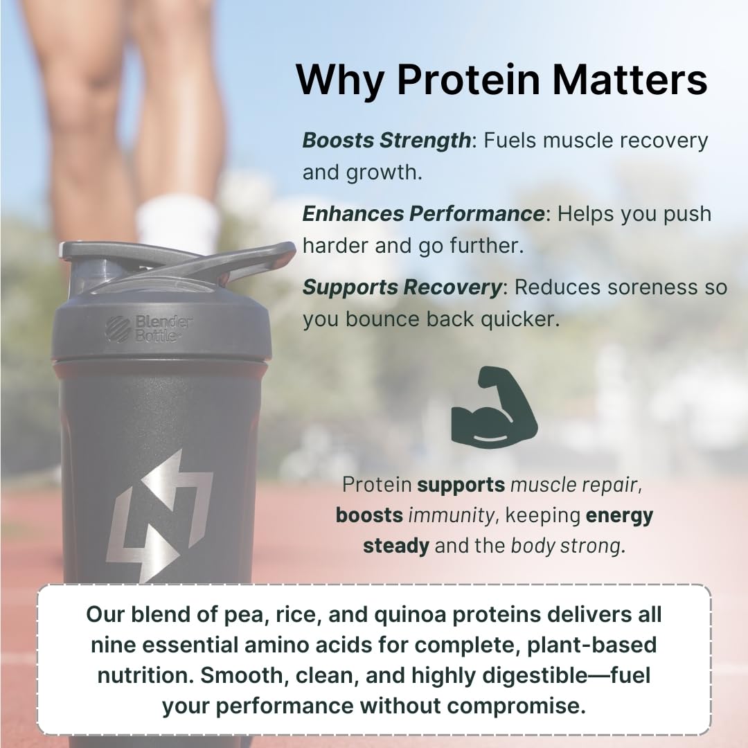 Nutrition On The Go vegan protein packets are gluten-free and dairy-free.