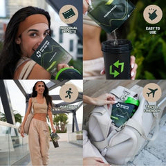 Nutrition On The Go vegan protein packets support on-the-go nutrition for gym or travel.