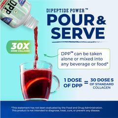 Nutritional Designs DPP Dipeptide bottle on kitchen counter for routine use.