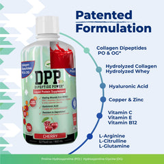 Nutritional Designs DPP Dipeptide label front emphasizes watermelon flavor and sugar-free formula.
