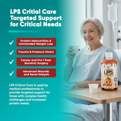 Nutritional Designs LPS ingredient panel displays vitamins and minerals for wellness.
