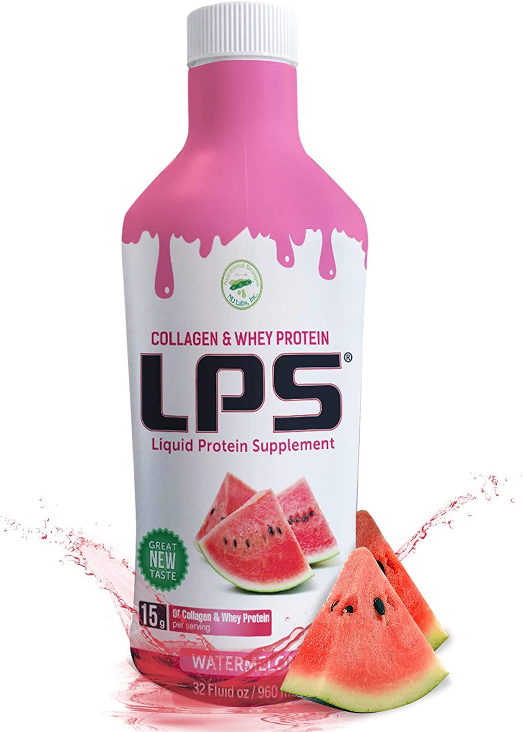 Nutritional Designs LPS bottle on gym bag ready for travel