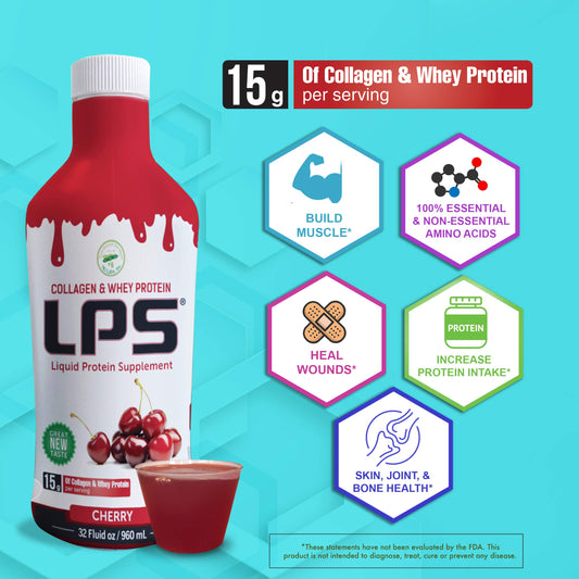 Nutritional Designs LPS liquid packets for quick protein boosts.