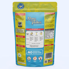Nutritional Designs Nana Flakes 2 lb bag in pantry