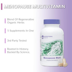 Nutritional Roots fermented vitamins label emphasizing gentle absorption.