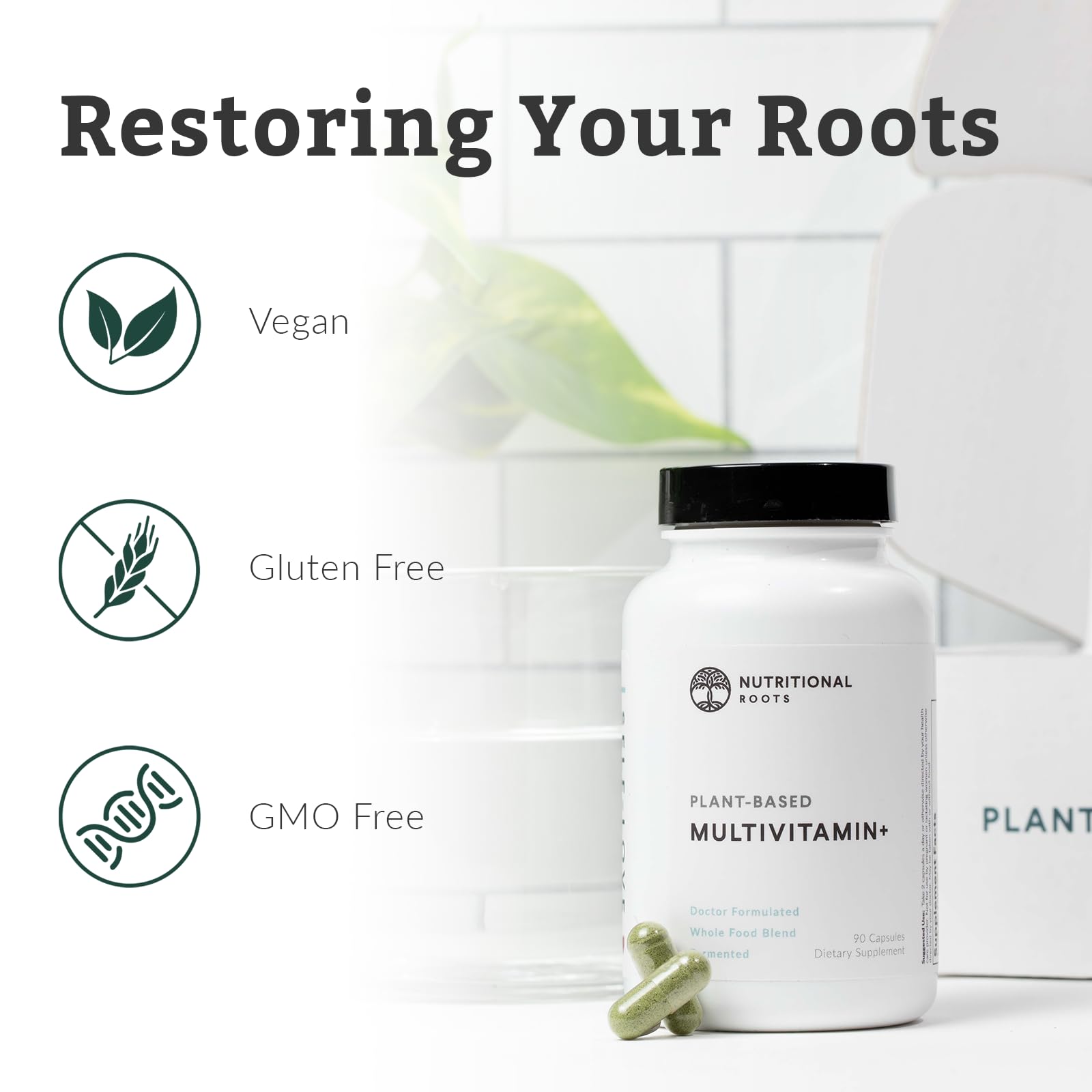 Nutritional Roots organic vegetables and herbs blend conveys natural nourishment