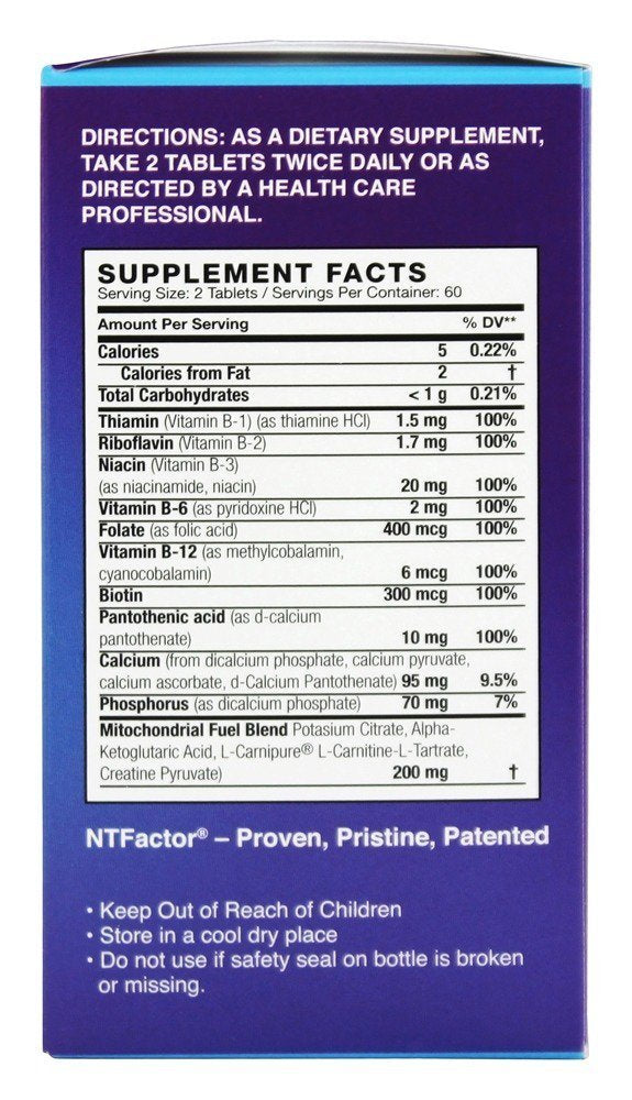 Nutritional Therapeutics Healthy Aging Tablets capsules on table showing mitochondrial support