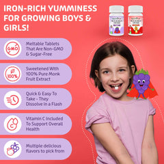 NutritiPure carbonyl iron tablet dissolving quickly for simple dosing