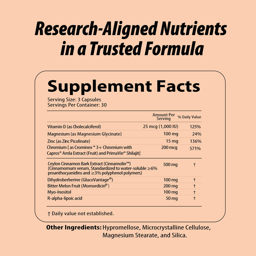 Nutritunes myo-inositol capsules showcasing metabolic balance support.