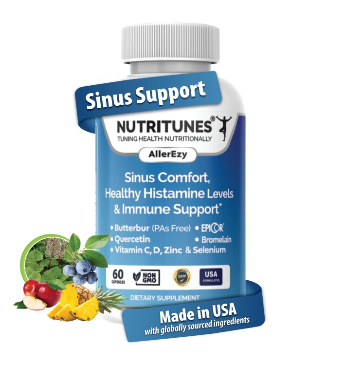 Nutritunes Respiratory supplement bottle for daily support.