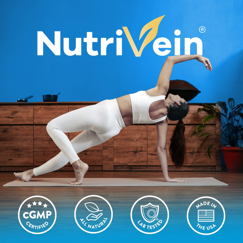 Nutrivein berberine made in USA facility badge signaling trusted production.
