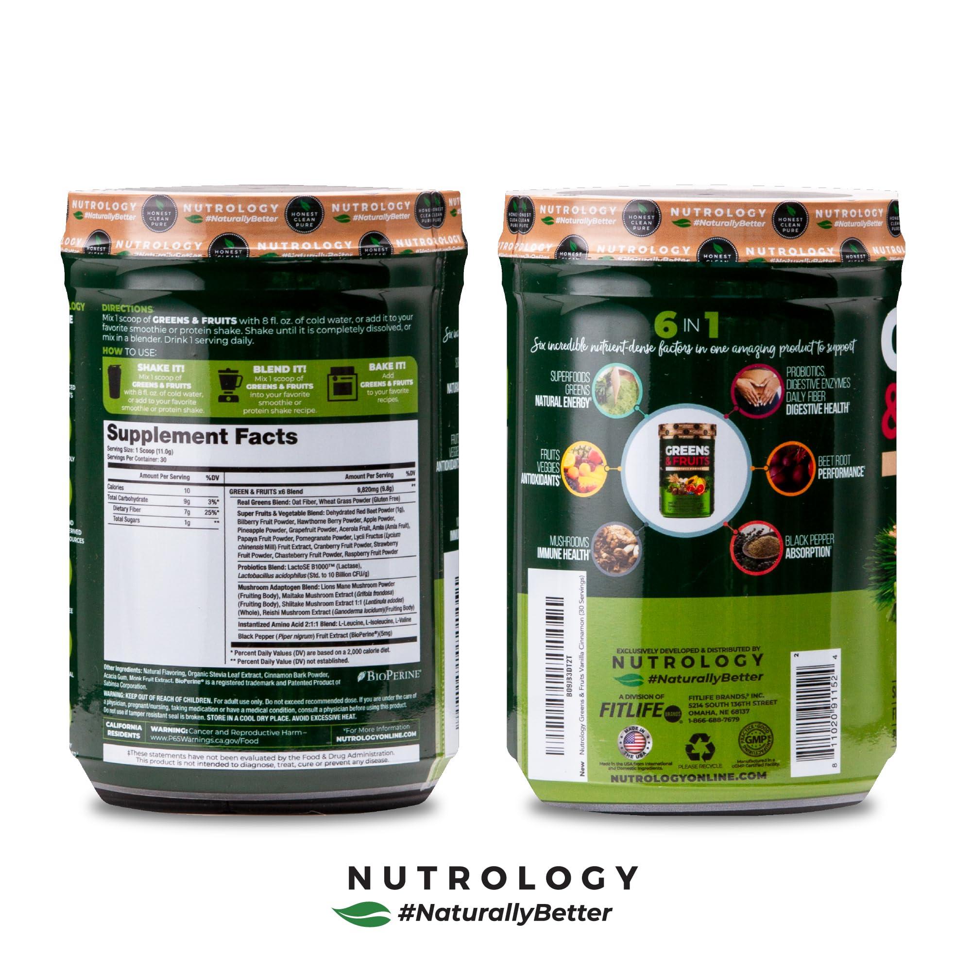 Beet powder detail in Nutrology greens blend highlighting natural color and nutrients