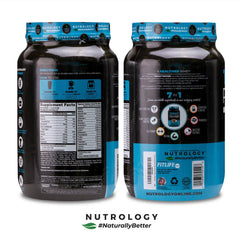 Nutology TRIPACT vanilla latte flavor described as creamy and satisfying shakes.