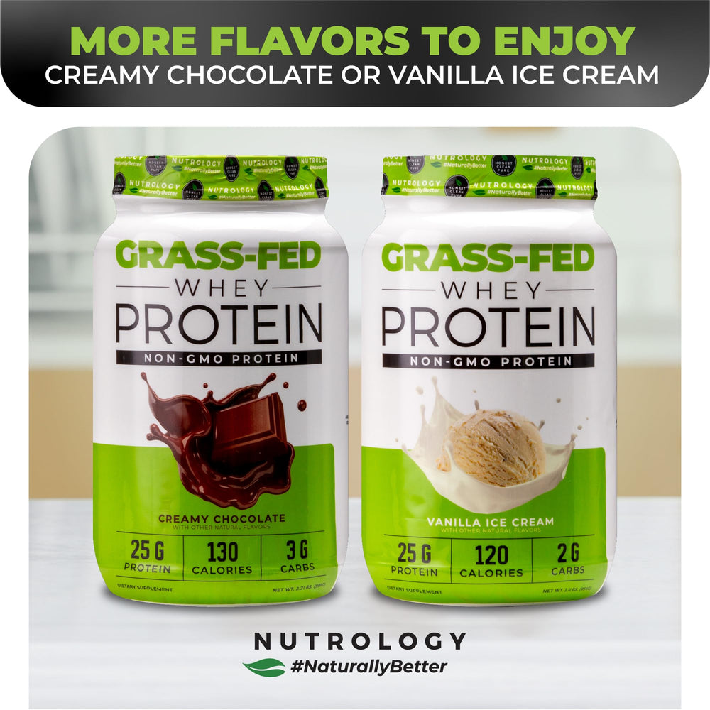Nutrology whey baking shot showing versatile use in healthy recipes