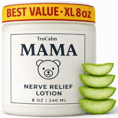 Nuturna Mama Lotion 8oz jar for daily nerve comfort