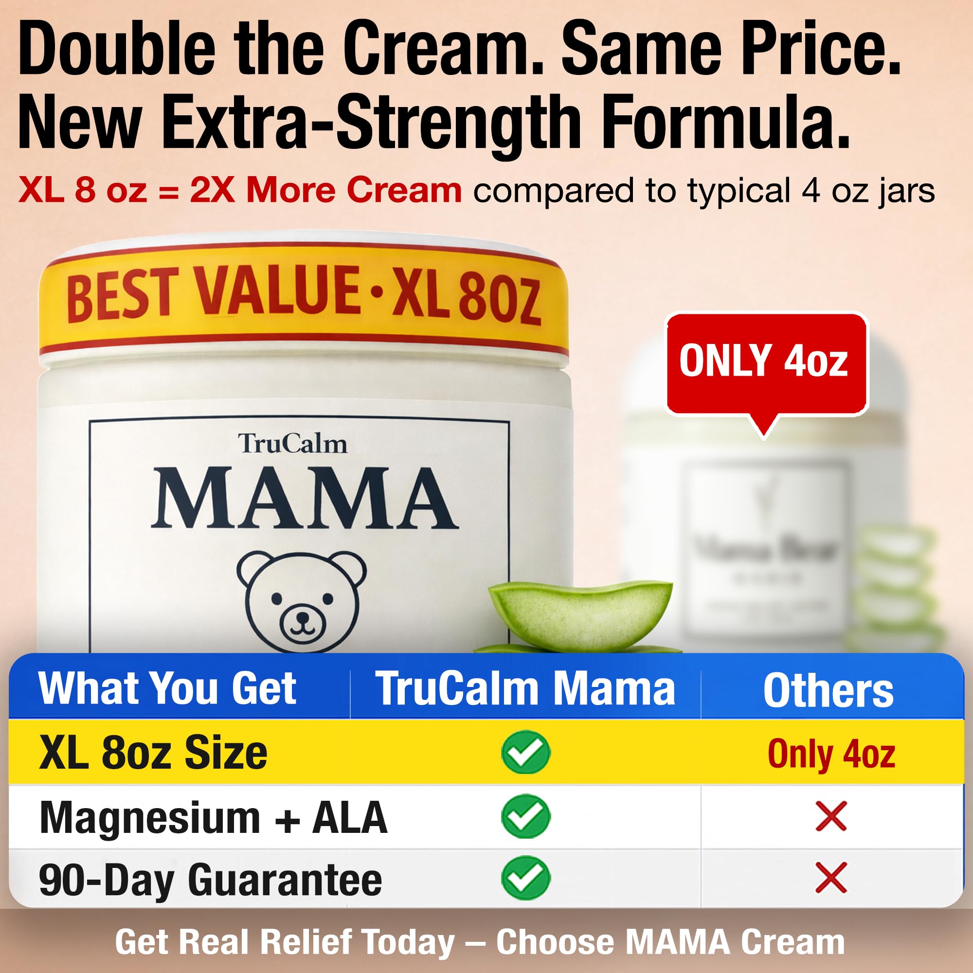 Closeup of Nuturna Mama Lotion absorbing into skin