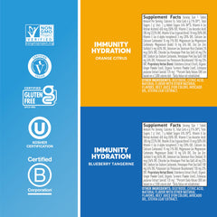 Nuun Immunity 4-pack packaging ideal for travel.