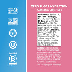 Nuun packaging highlights vegan and gluten-free attributes