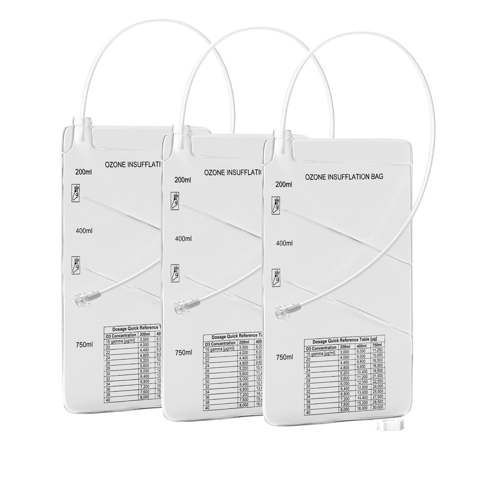 Nuvalsa 3-chamber ozone bag with 200ml capacity for precise dosing