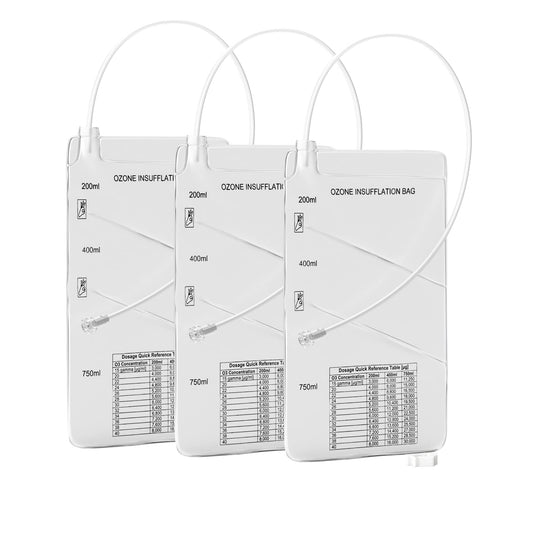 Nuvalsa 3-chamber ozone bag with 200ml capacity for precise dosing