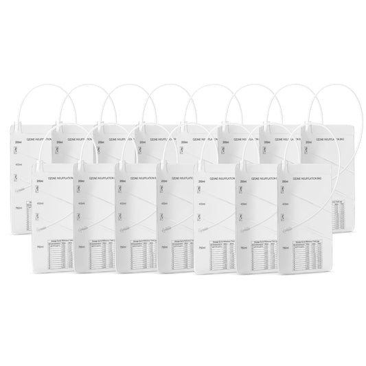 Nuvälsa 3-Chamber Insufflation Bag 200 ml enables customizable ozone volume
