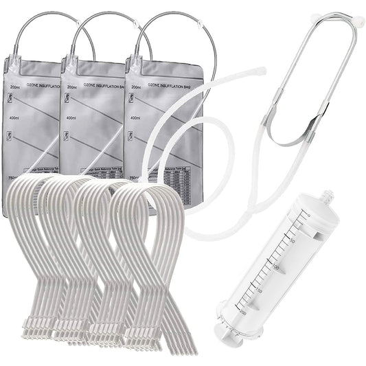 Nuvälsa ozone therapy set box highlighting durable ozone-resistant materials