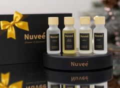 Nuveé wellness ritual setup for mindful evenings.