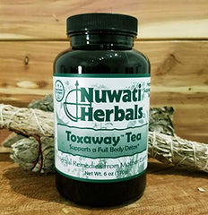 Nuwati Toxaway Tea ingredients closeup highlighting fennel and rhubarb for gut comfort