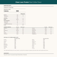 Nuzest Real Coffee scoop inside demonstrates easy serving size