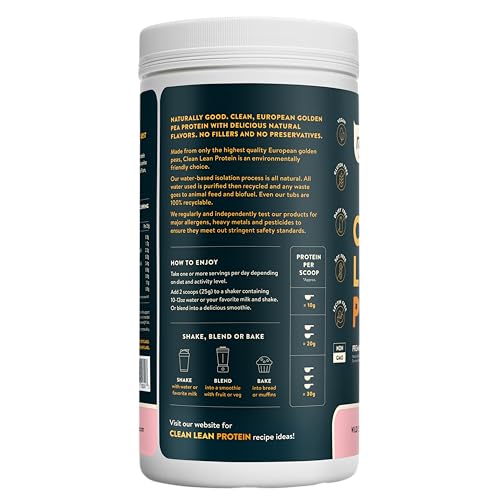 Nuzest pea protein powder scoop for quick post-workout nourishment.