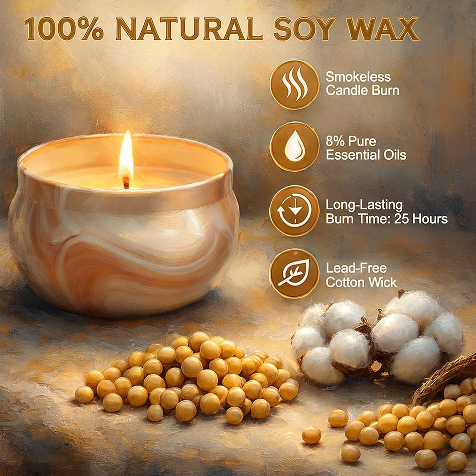 NVGCX candles highlight French botanical oils for refined floral-fruity aroma.
