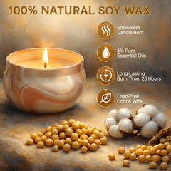 NVGCX candles highlight French botanical oils for refined floral-fruity aroma.