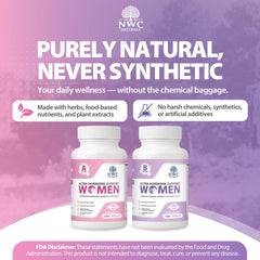 NWC Naturals Albion minerals and KSM-66 Ashwagandha for absorption and energy.