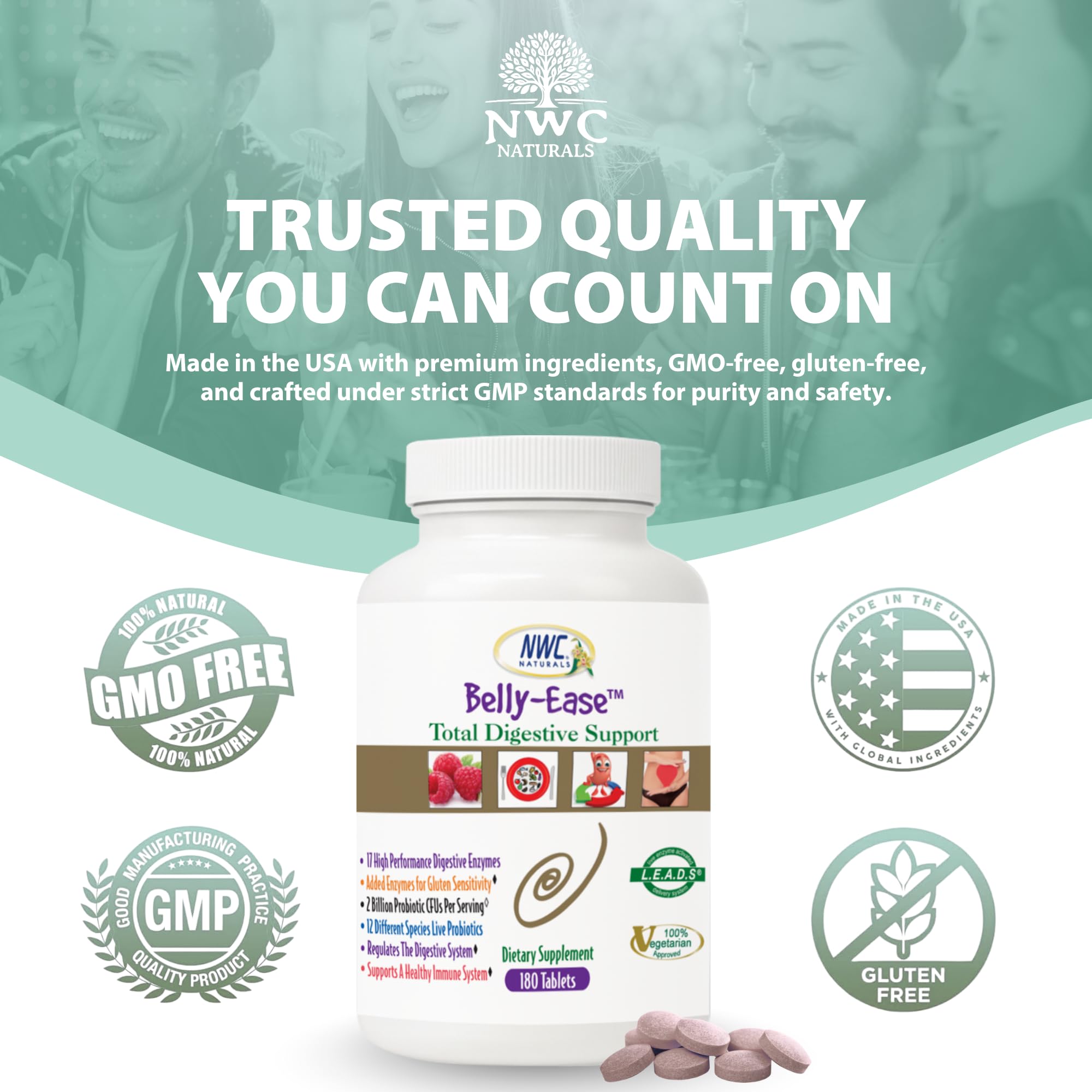 Label highlights immune-support ingredients like Vitamin C and Zinc.