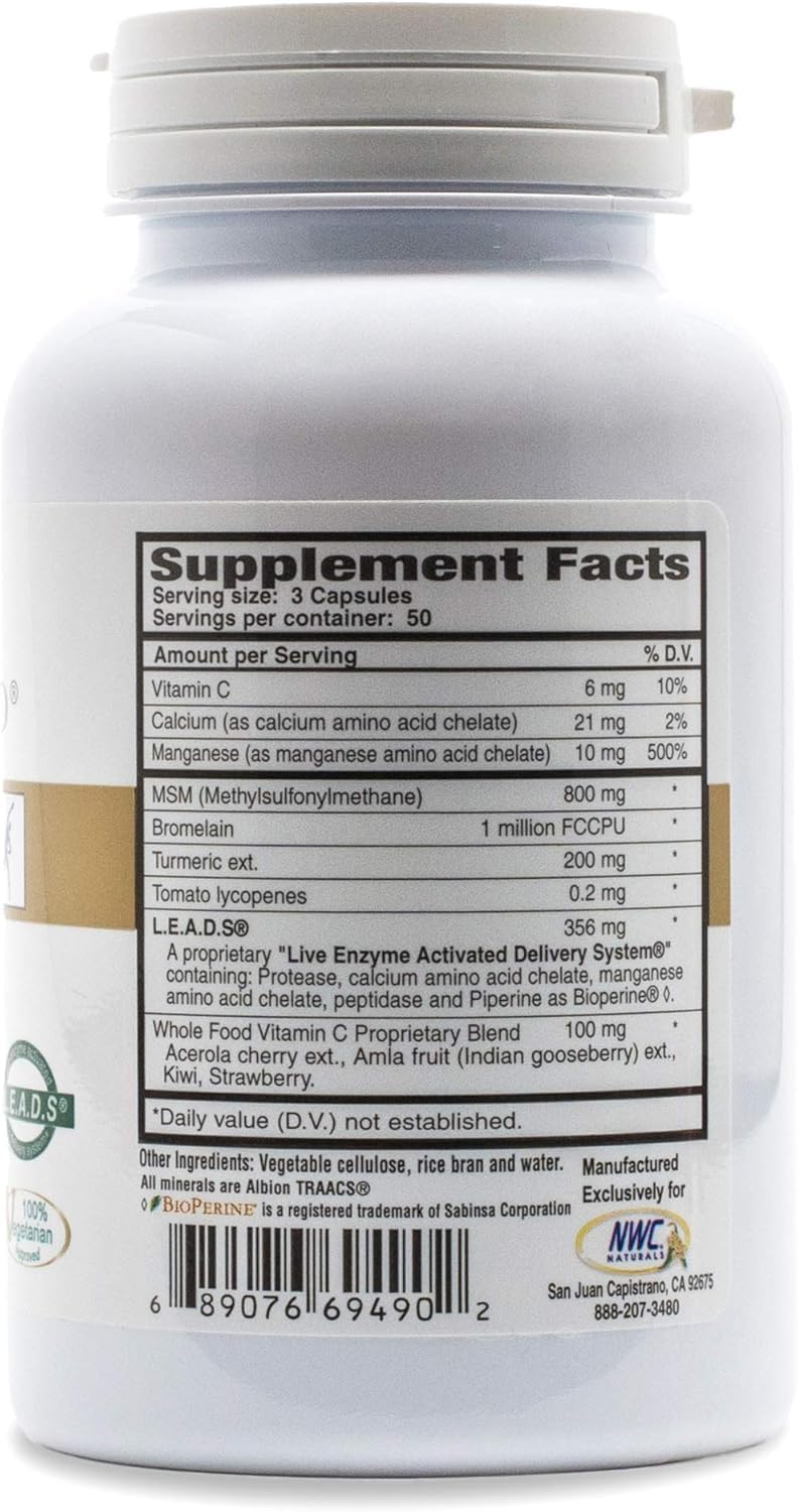 NWC Naturals MSM Gold digestive well‑being theme for daily health